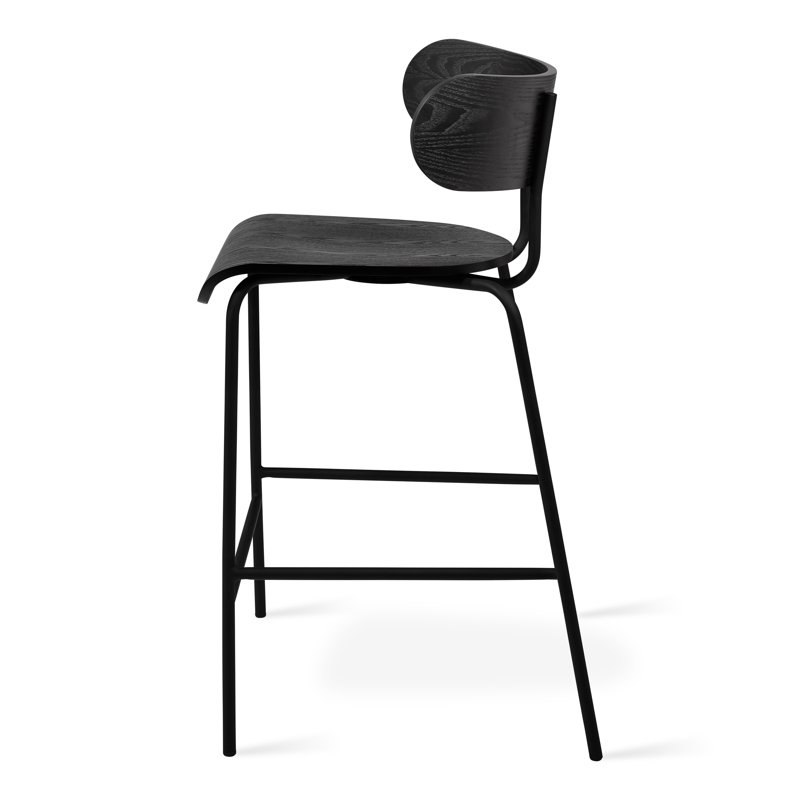 Bantam Counter Stool, Ash Black