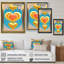 Dericka Shining Contemporary Red Heart III - impression sur toile tendue-87374811-87374816