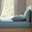 Cotton Blend Percale Fitted Sheet-234237771-234237775