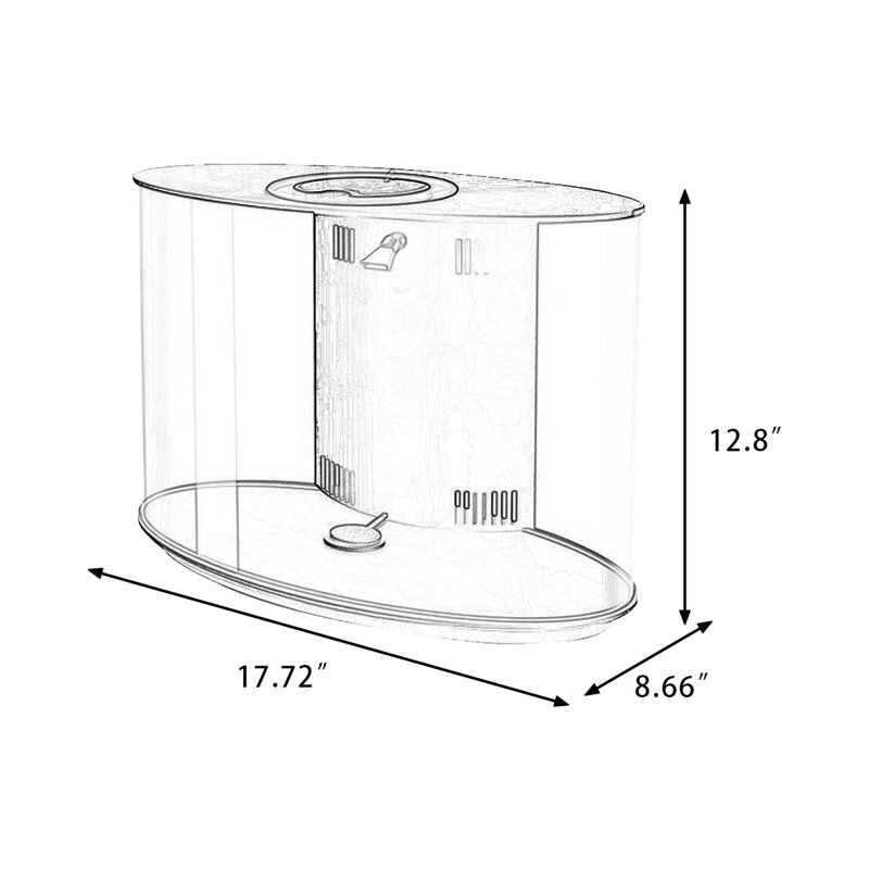 Acrylic Desktop Fish Tank