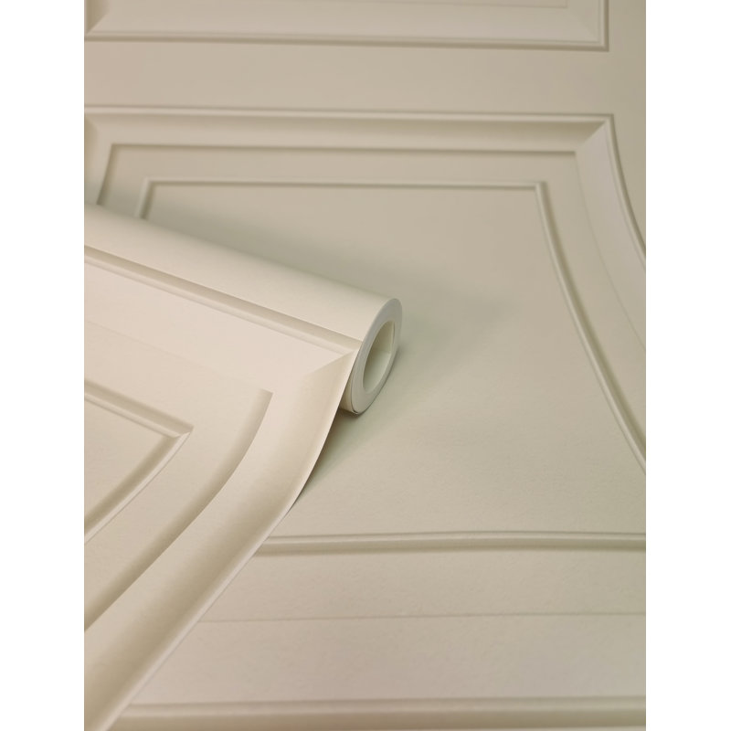 Distinctive Square Feature Wallpaper, Natural