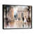 Black Floater Framed