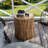 Chariese 15'' Outdoor Concrete Side Table-372492038-356043629