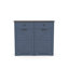 Armoire poubelle double inclinable Farmhouse Blue