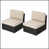 Coussin beige / structure brun foncé est en rupture de stock