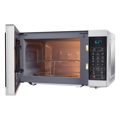  20L 800w Grill Microwave Silver