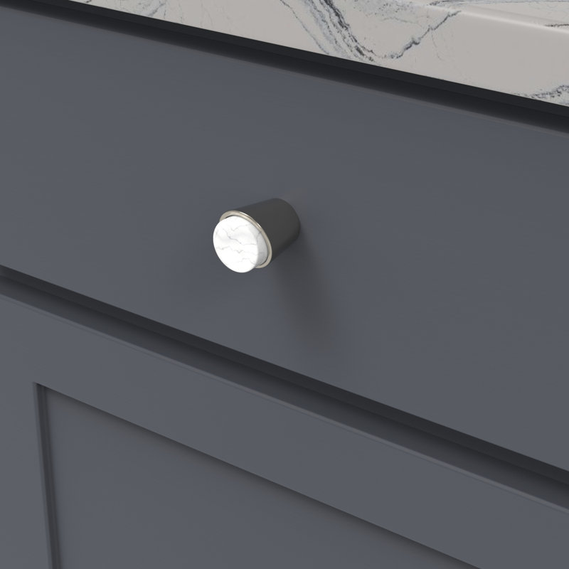 Firenze Conical Knob, Polished Nickel