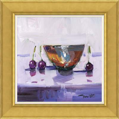 Cherries Painting by Joseph Mota