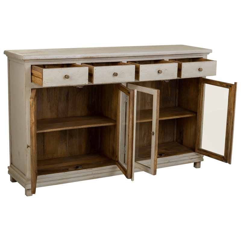 Paulo 160cm Sideboard, White