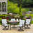 ARDEN Outdoor Dining Chair 3.5" Cushion-1396746993