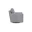 Fauteuil d'appoint pivotant Frey, accoudoirs droits, gris, étain, nouvelle génération Nuvella-121545345