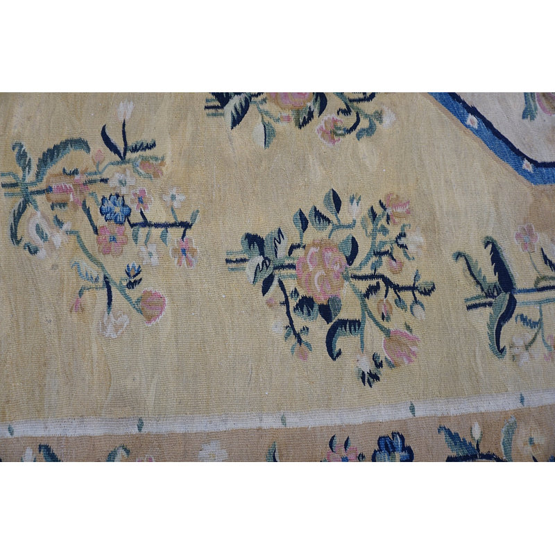 Antique Besserabian Ukraine Flat Weave Rug