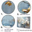 «Blue and Gold Orchid Bloom I», art mural orchidée-97041333-97041334