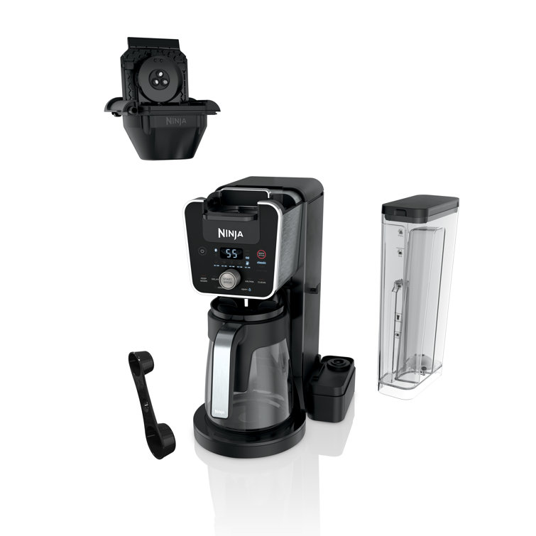 Ninja Dual Brew Grounds & Pods Coffee Maker CFP201, Color: Black