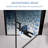 33–34” W x 72” H Matte Black Frameless Pivot Shower Door with Tempered Glass & Reversible Installation