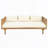 Outdoor Patio Daybed with Cushions-1231324521-1232314100