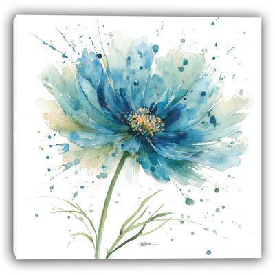 Celestial Bloom I - Wrapped Canvas Print