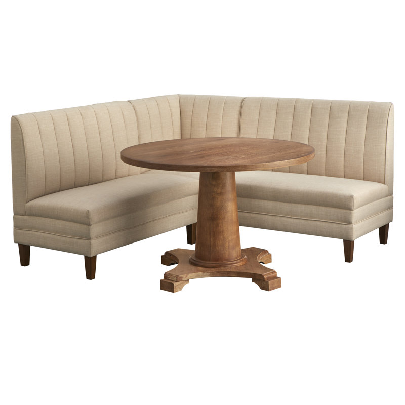 Cariana 5 - Person Pedestal Dining Set