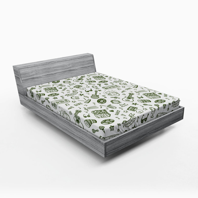 Microfiber Fitted Sheet, Full Fitted Sheet