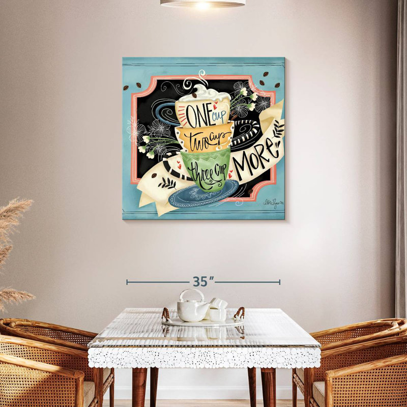 Yarlin Three Cup More, 36" H x 36" W