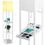 Lampe sur pied à colonne 63 "avec prise et tiroir Latitude Run-388615029