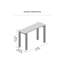 Console en bois massif 48 "Clayton-106856606
