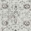 Tapis gris en polypropylène tissé à la main Ragheb Southwestern-2030068452