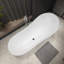 Baignoire autoportante autoportante en acrylique A05 de 59 po x 30 po A05