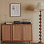Buffet décoratif avec portes et tablettes Accent Buffet