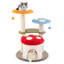 Mignon tour de chat 35 po avec poteaux à griffer en sisal