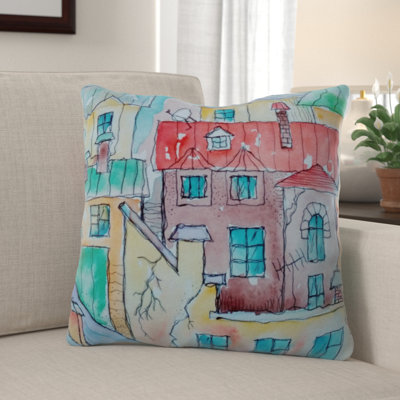 Housse et insert de coussin carré Diemer
