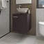 Meuble-lavabo avec lavabo intégré Wengue-522099843