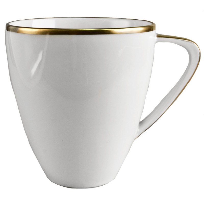 Simply Elegant Porcelain Coffee Mug