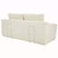 Canapé convertible avec mousse à mémoire de forme, structure en acier, sans assemblage, conception compacte pour petits espaces et utilisation polyvalente-118056166