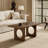 47“ Modern Solid Wood Coffee Table