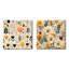 Centerville - Ensemble de 2 carrés décoratifs floraux en métal-102681620
