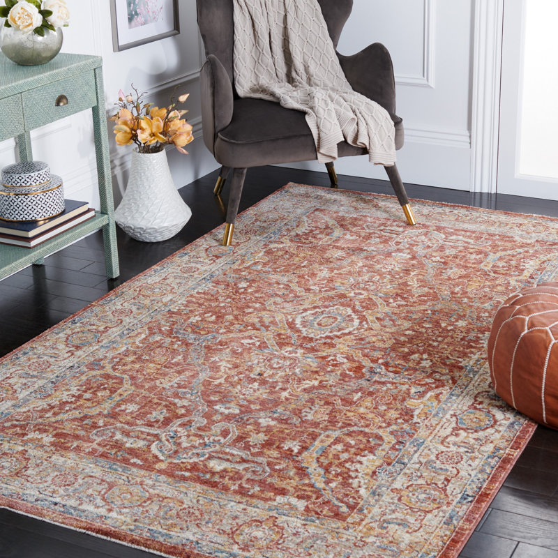 Valencia Performance Oriental Rug, Rectangle 4' x 6'2"