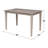 Calumet Heimann Solid Wood Dining Table-58935349