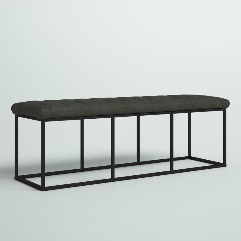 Banc en simili cuir Darren