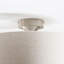 Linen Flush Mount-545699804