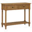 Console de style traditionnel avec deux tiroirs et une tablette inférieure-460473154