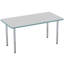 Table rectangulaire d'activité rectangulaire avec pieds réglables-49447487-99105924-99105923