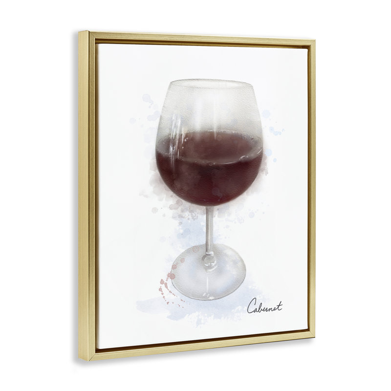 Cabernet moderne dans un cadre flottant en verre, design par Matthew Piotrowicz, H 31 po x l 25 po