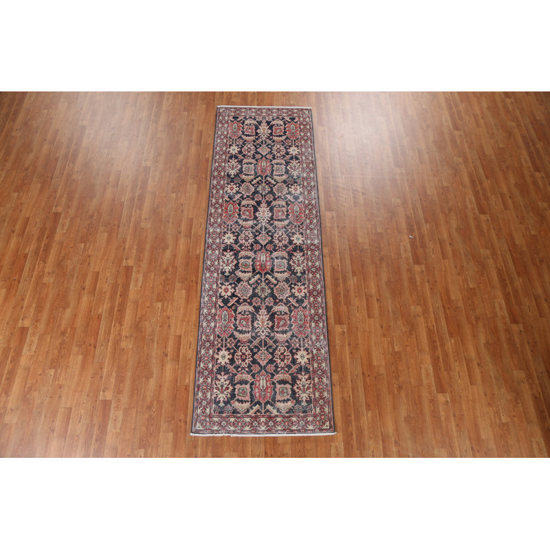 Tapis de couloir oriental turc Ziegler noué à la main 3 x 10