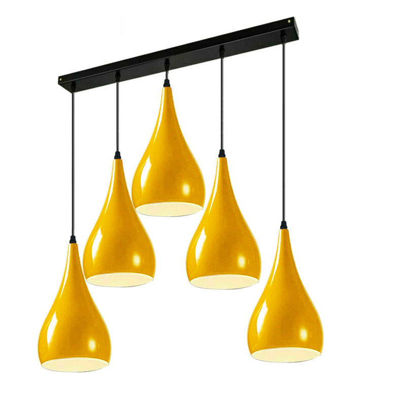 Copper 5 - Light Pendant, Yellow