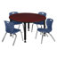 Ensemble de table de salle à manger et de chaises 12 po Kee-93832789-73411890-73411883