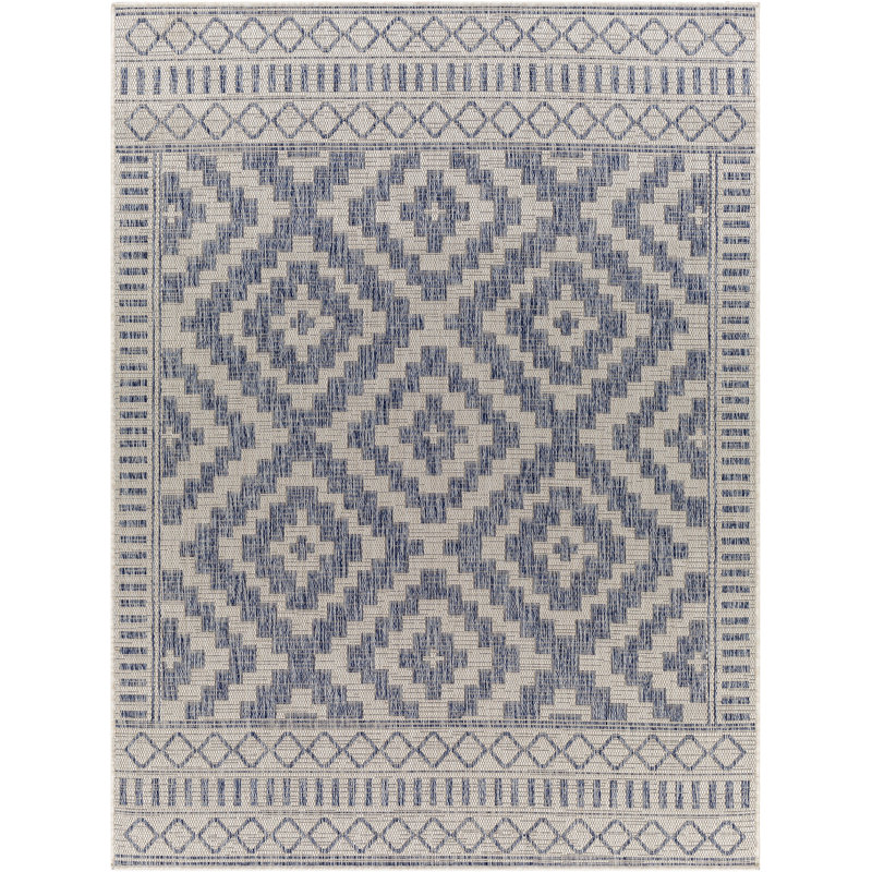 Outdoor Boho Rug Blue/Grey_TRG2352, Rectangle 200 x 275cm