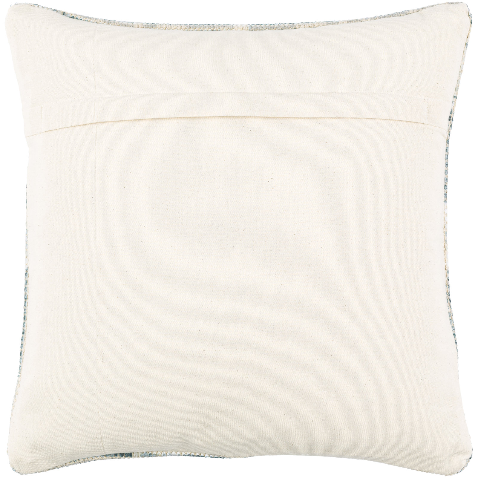 Alain Embroidered Cotton Throw Pillow, 22"H x 22"W, Pillow Cover Only - No Insert