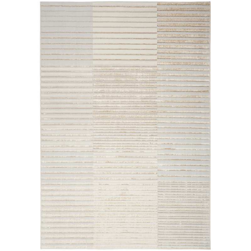 Breux Striped Area Rug, Rectangle 160 x 221cm