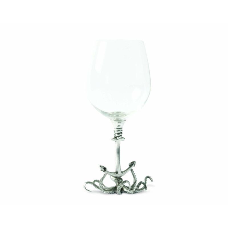 Sea And Shore Handmade Wine Glass